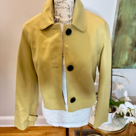 Rebecca Taylor NWT Natural Crop Jacket In Small - Picture 4 of 4